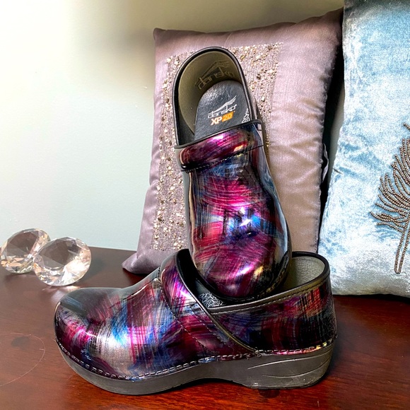 Multi-colored Dansko shoes. - Picture 2 of 2